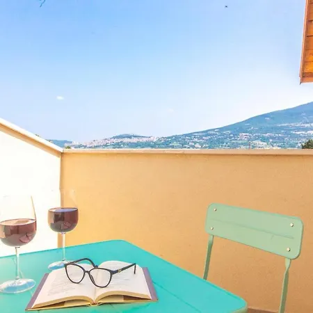 Apartment Assisi Relaxbike With View Comfort In Umbria *