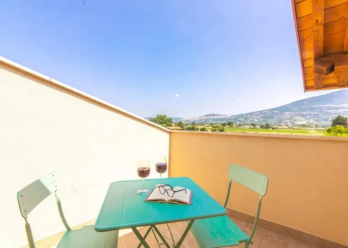 Appartement Assisi Relaxbike With View Comfort In Umbria Castelnuovo (Perugia)