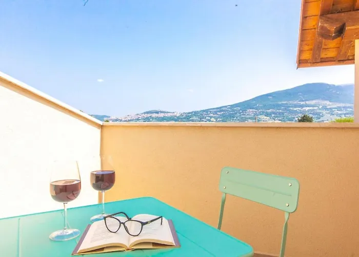 Appartement Assisi Relaxbike With View Comfort In Umbria *